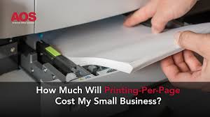 What is our cost per copy Print system?